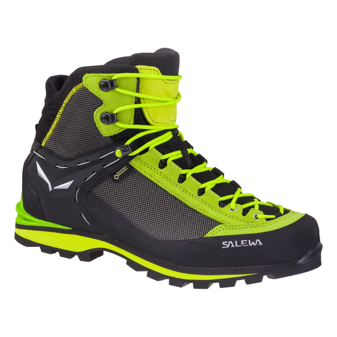 Salewa Men's Crow GORE-TEX® Mountaineering Boots Green YXI-237485